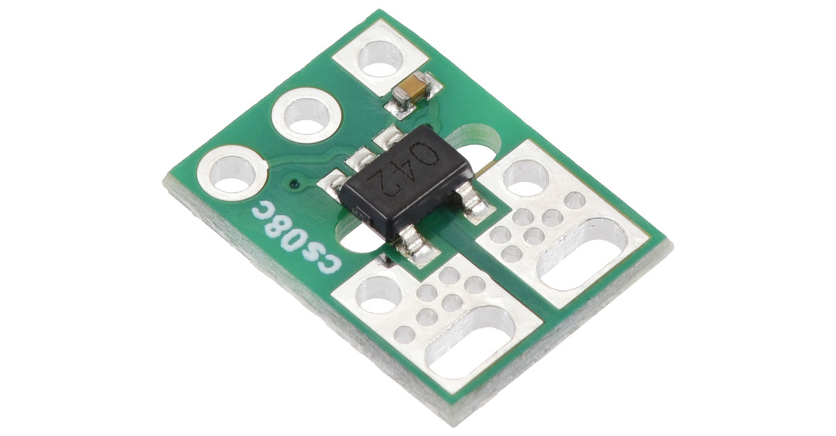 Pololu - ACS37042KLHBLT-010B5 Current Sensor Micro Carrier -10A to +10A, 5V