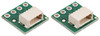 Breakout for JST SH-Style Connector, 4-Pin Male Side-Entry (2-Pack)