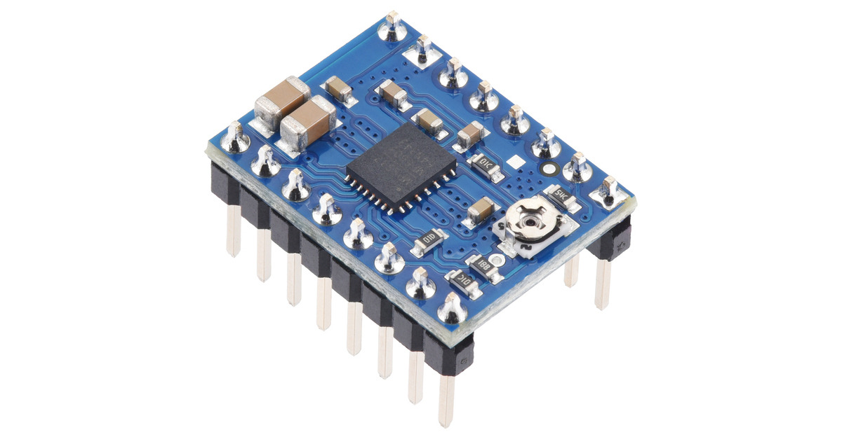 Pololu - MP6603 Stepper Motor Driver Carrier (Soldered Header Pins)