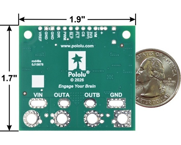 Pololu G2 High-Power Motor Driver 24v30 CS