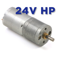 24V High-Power (HP) 25D mm Gearmotors