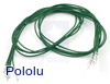 Wires with Pre-Crimped Terminals 5-Pack M-F 24" Green