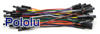 Premium Jumper Wire 50-Piece 10-Color Assortment F-F 3"