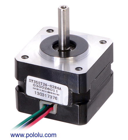 1.7A Two-phase 4-wire 17Step 42mm High Torque Hybrid Metal Stepper Motor For CNC 