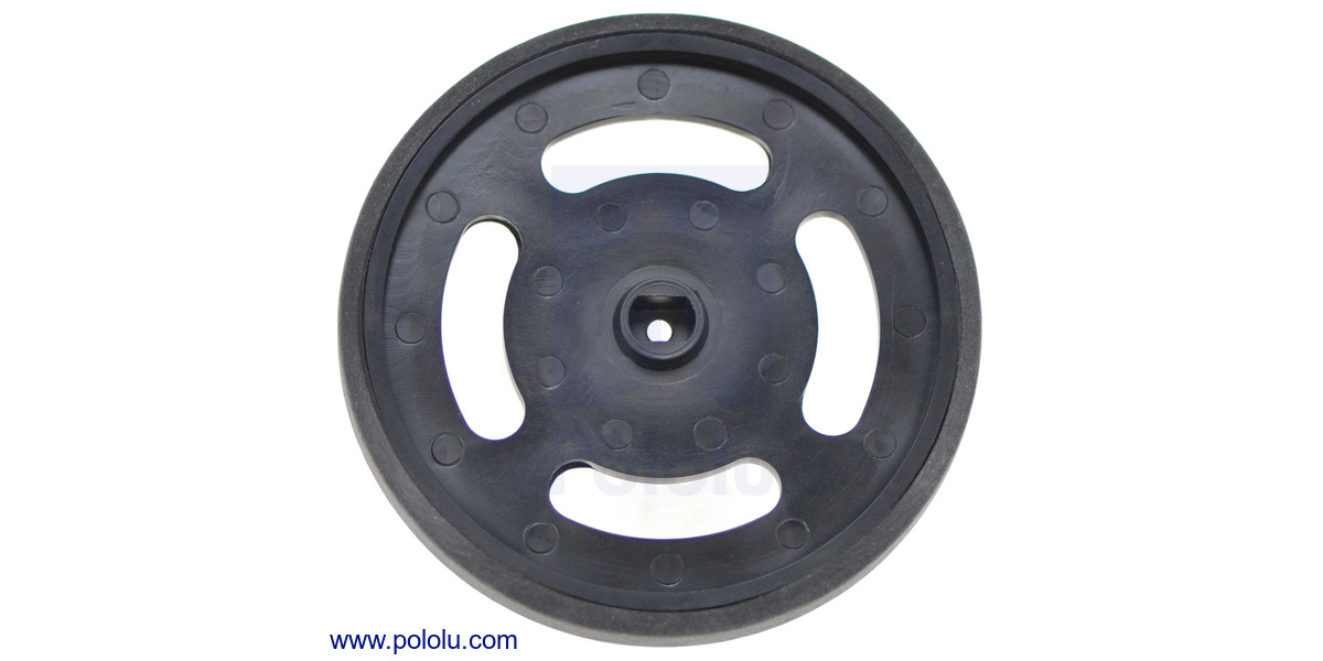 Pololu - Solarbotics GMPW-B Black Wheel