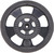 Solarbotics GMPW-B黑色车轮与编码器条纹，硅胶轮胎gydF4y2Ba