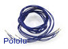 Wires with Pre-Crimped Terminals 5-Pack F-F 36" Blue