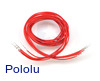 Wires with Pre-Crimped Terminals 5-Pack M-M 36" Red