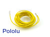 Wires with Pre-Crimped Terminals 2-Pack F-F 60" Yellow