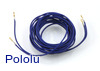Wires with Pre-Crimped Terminals 2-Pack F-F 60" Blue