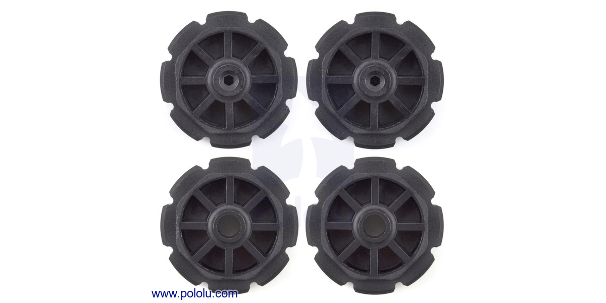 Pololu - Injection-Molded Sprocket Set 8T Hex