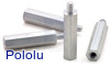 Aluminum Standoff: 3/4" Length, 4-40 Thread, M-F (4-Pack)
