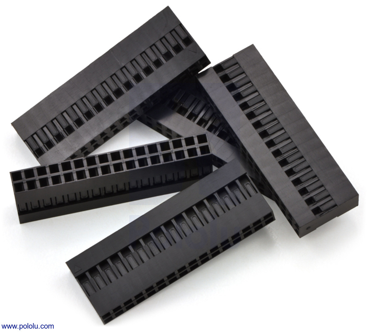 Deutsch 2-Pin Connector Kit – Black Housing, Pins, Seals (14-16 AWG) 3 Sets