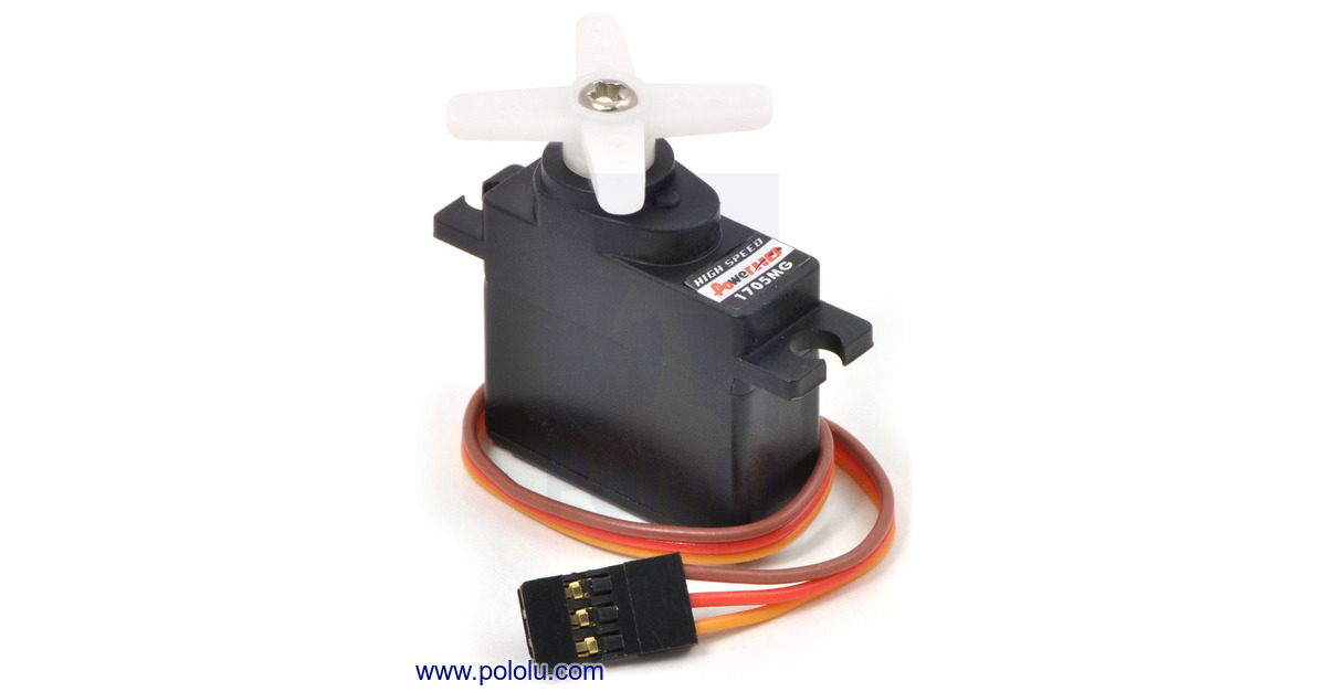 Mini Servo Analogico Himoto HD-1370A - 0.60 Kg, 0.10 Sec, High Speed Per Modellismo RC