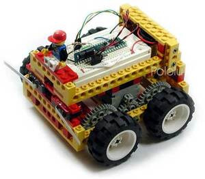 BASIC LEGO robot.