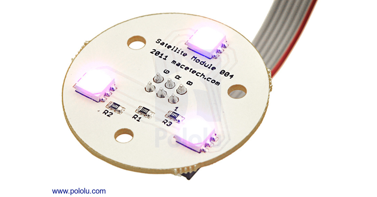 Pololu - RGB LED Satellite Module 004 (Circle)