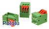 Screwless Terminal Block: 3-Pin, 0.1″ Pitch, Top Entry (3-Pack)