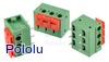 Screwless Terminal Block: 3-Pin, 0.2″ Pitch, Side Entry (3-Pack)