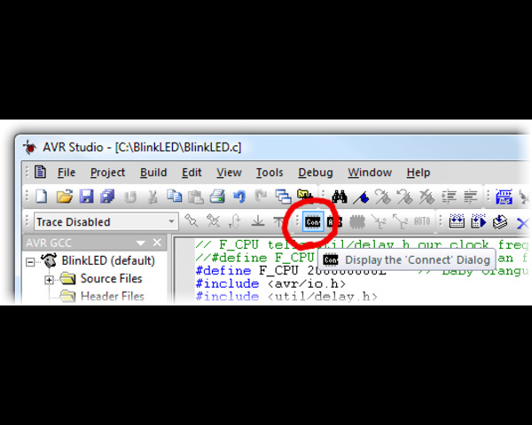 Pololu - 3.c. Programming AVRs Using AVR Studio 4