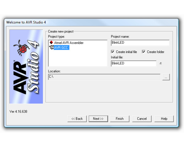 Pololu - 3.c. Programming AVRs Using AVR Studio 4