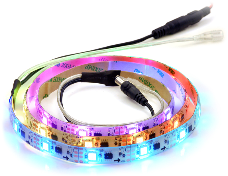 Met opzet van nu af aan fabriek Pololu - Addressable RGB 30-LED Strip, 5V, 1m, (Low-Speed TM1804)