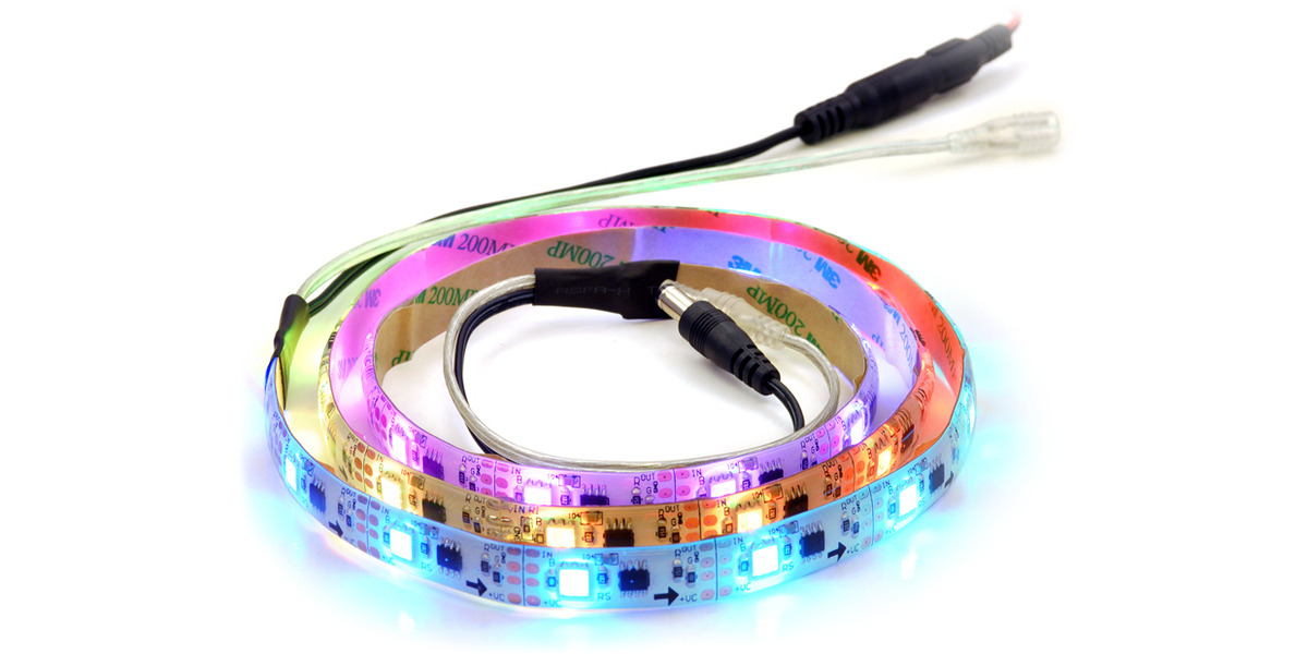 Each led. Светодиодная лента RGB 30 led. Светодиодная лента led strip 5м. Светодиодная лента RGB LGX DYQ 001. RGB лента ардуино.