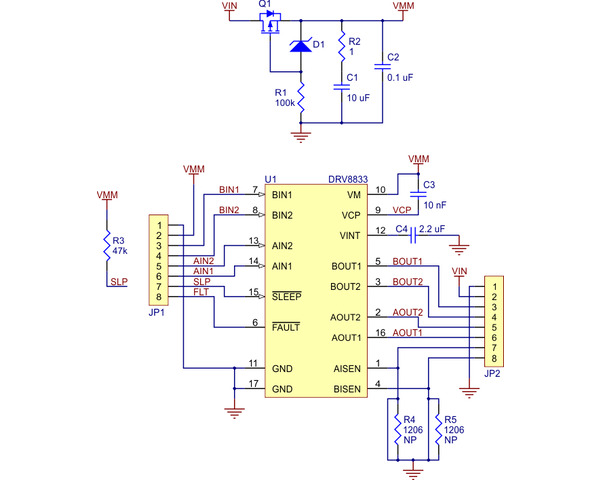 Pololu - DRV8833 Dual Motor Driver Carrier