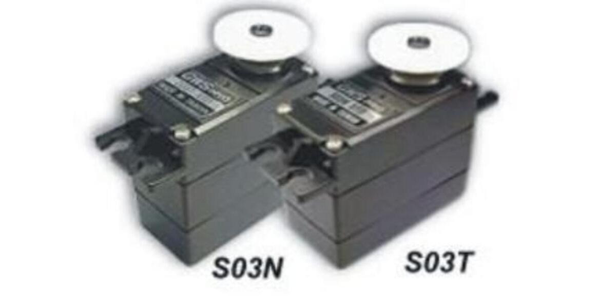 Pololu GWS S03N and S03T Servos.