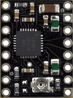 A4988 stepper motor driver carrier, Black Edition