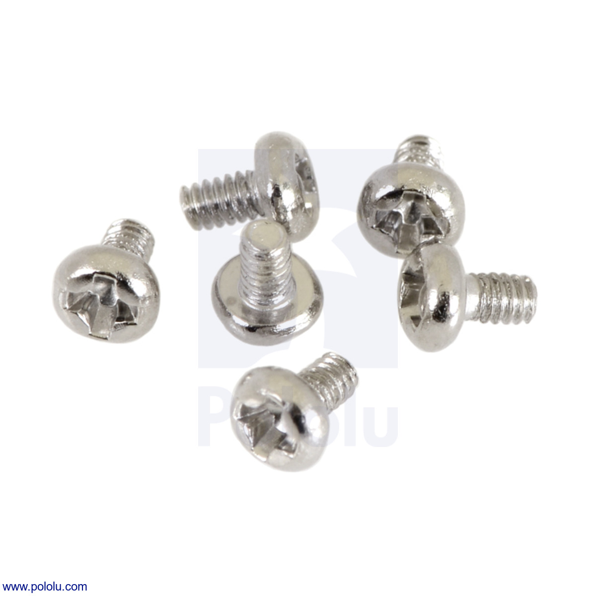 Countersunk Head Phillips Self-tapping Electronic Screws M1-M2 Ni-plated TS 