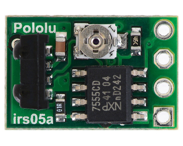 Pololu 38 kHz IR Proximity Sensor, Fixed Gain, Low Brightness (irs05a)