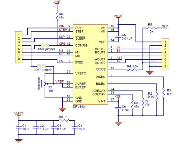 DRV8834 Low-Voltage Stepper Motor Driver Carrier | Buy in Australia ...