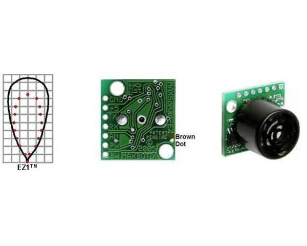 MB1013-000 HRLV-MaxSonar-EZ1 Ultrasonic Sensor - Range 300mm To 5000mm, 10Hz Rate