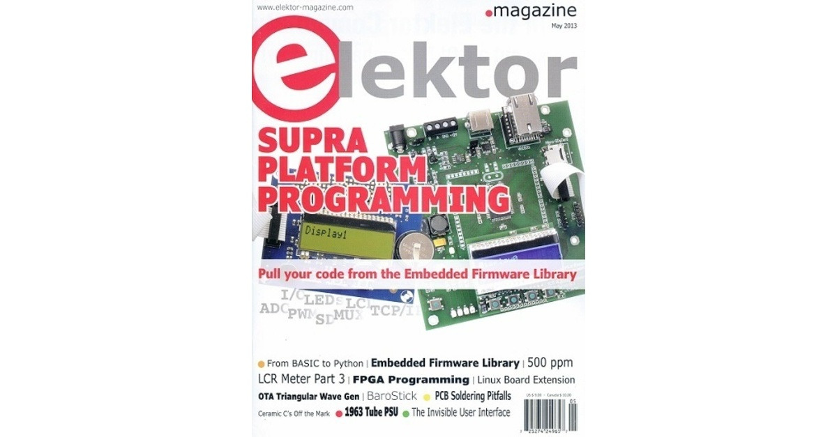 Pololu - Free Elektor magazine May 2013