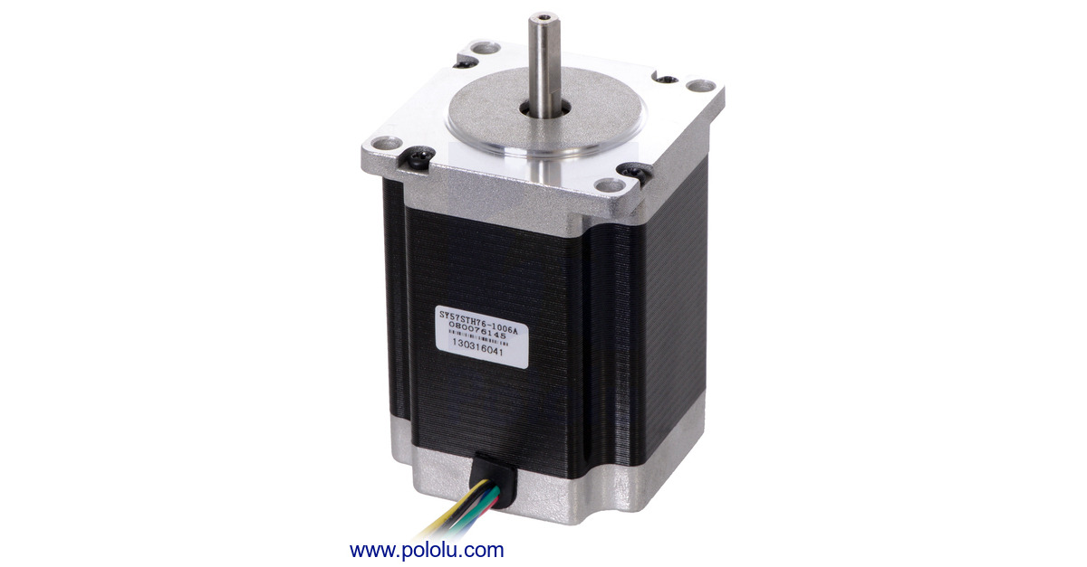 マドラス PSM2601 Pololu - Stepper Motor: Unipolar/Bipolar, 200 Steps/Rev, 57×76mm
