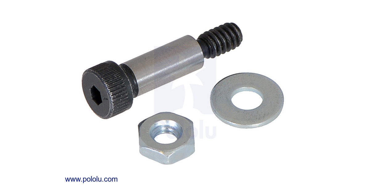 pololu-shoulder-bolt-with-flat-washer-and-hex-nut