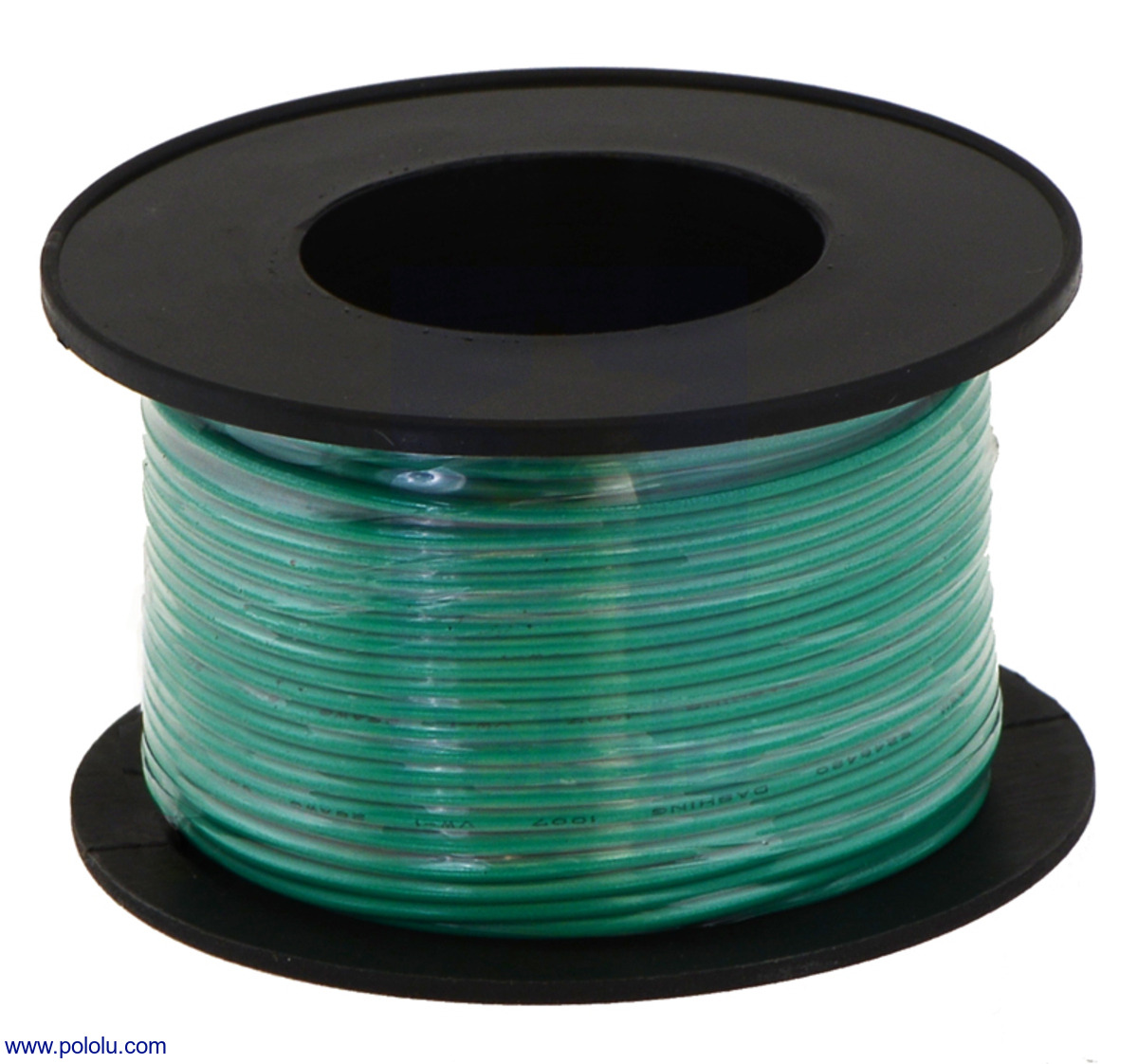 Stranded Wire: Green, 20 AWG, 40 Feet