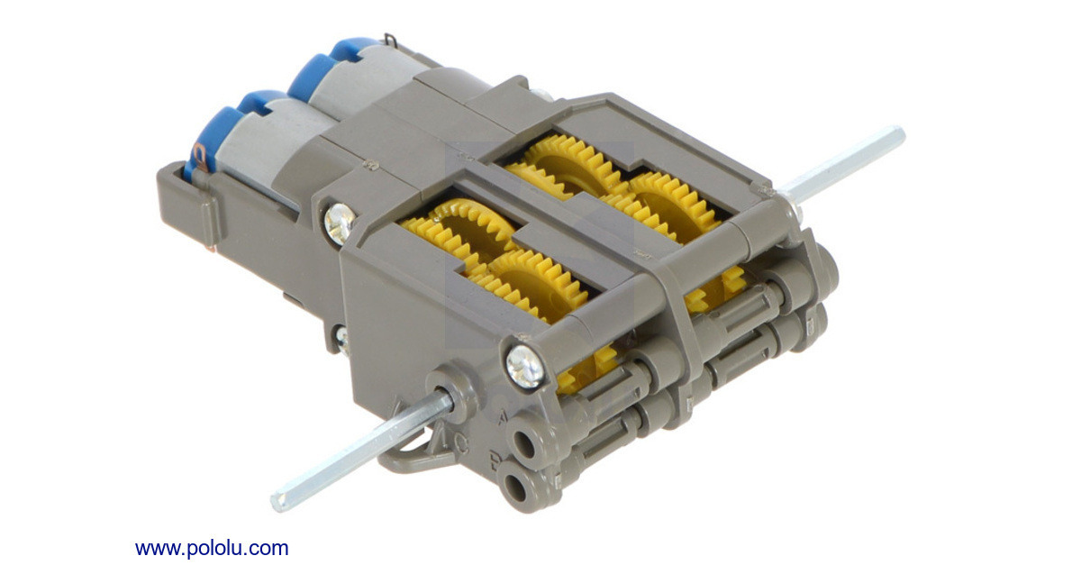 Pololu - Tamiya 70097 Twin-Motor Gearbox Kit