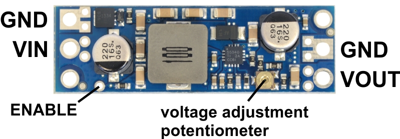 Pololu 15V Step-Up Voltage Regulator U3V70F15