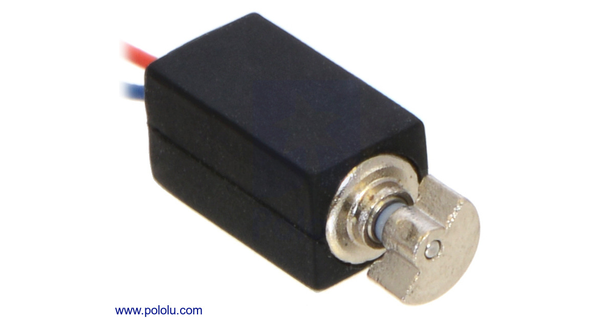 Pololu - Vibration Motor 11.64.64.8mm Pololu - Vibration Motor 11.64.64.8mm