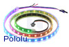 New products:  Addressable RGB LED strips based on the WS2812B