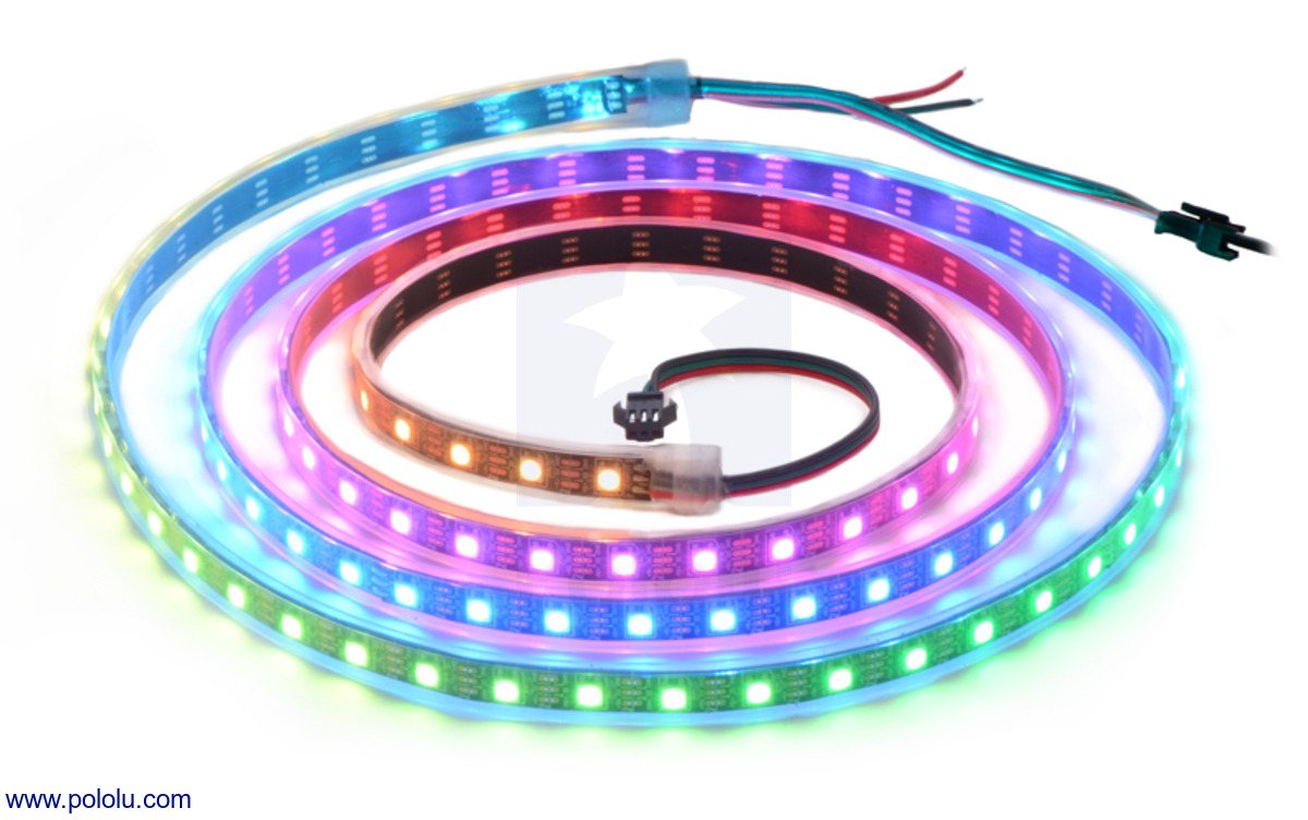 LED strip RGB, 5m, 150 LEDs 12V, 33W, IP44
