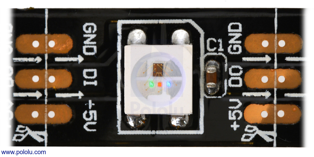 LED adressables – Projet Arduino pour contrôleur de LEDs pour RC Scale 0J5005.1200