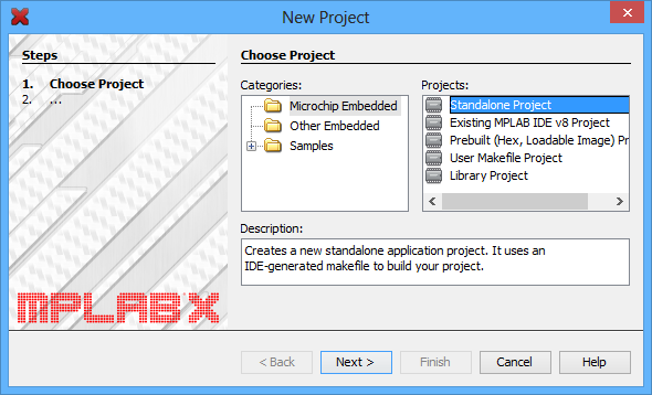 mplab xc8 compiler burn file to chip