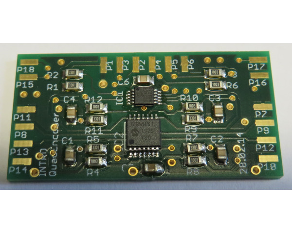 Pololu - Custom optical encoder signal processing board for the Zumo