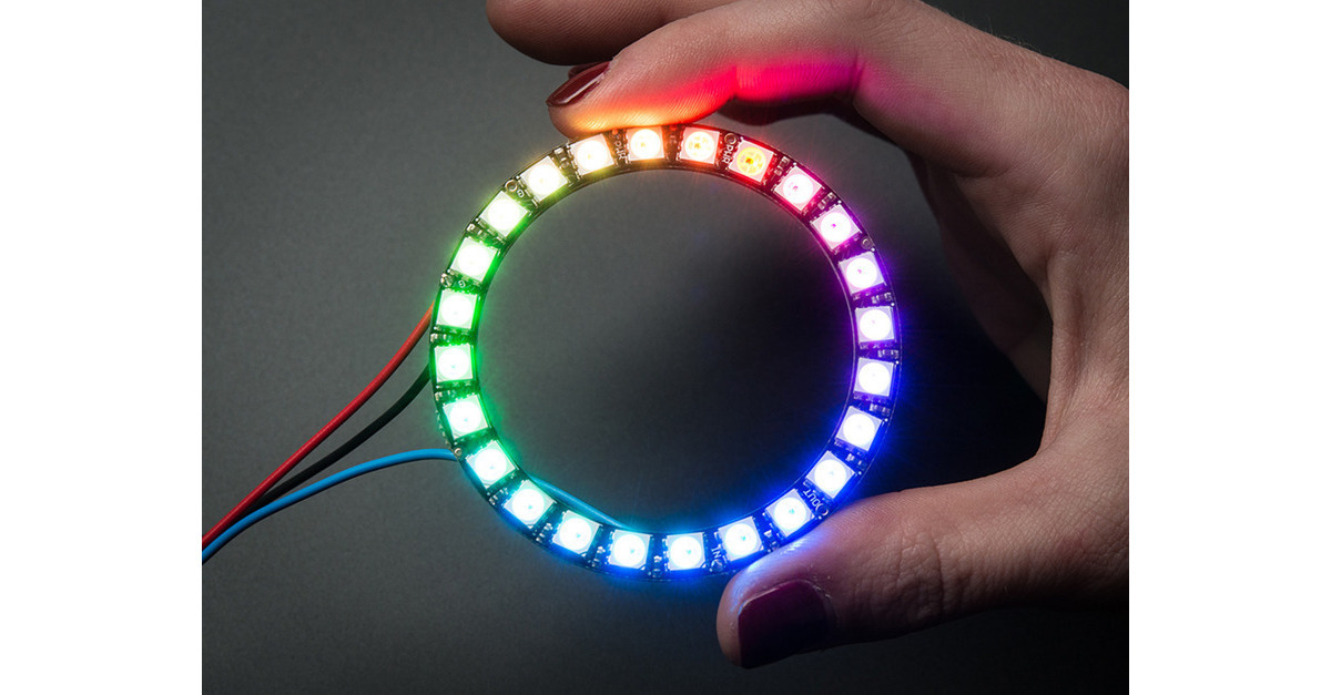 Pololu - Adafruit 24-LED NeoPixel Ring