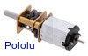 1000:1 Micro Metal Gearmotor HP 6V with Extended Motor Shaft