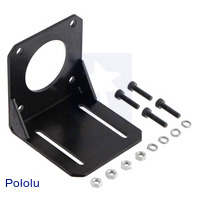 Steel L-Bracket for NEMA 23 Stepper Motors