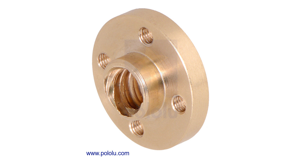 Pololu - Traveling Nut for TR8×8(P2) Threaded Rods