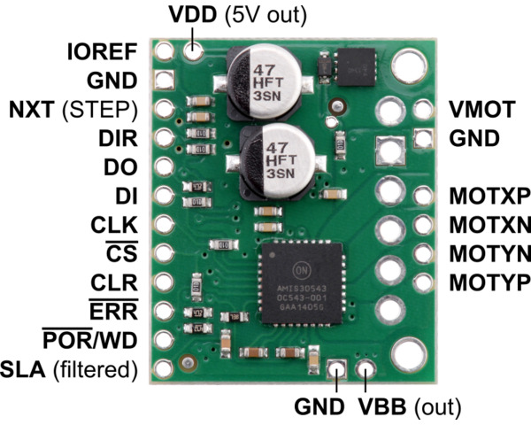 Pololu - AMIS-30543 Stepper Motor Driver Carrier